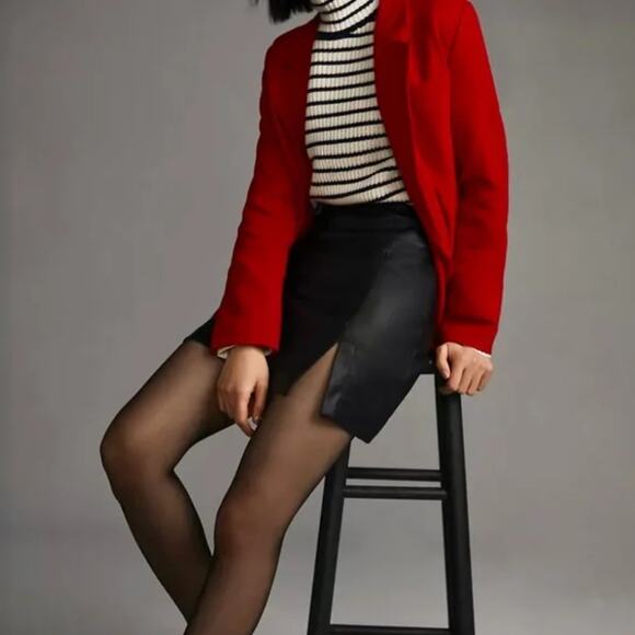 NWT Anthropologie Maeve Double-Breasted Blazer - Size 8 - Picture 3 of 6